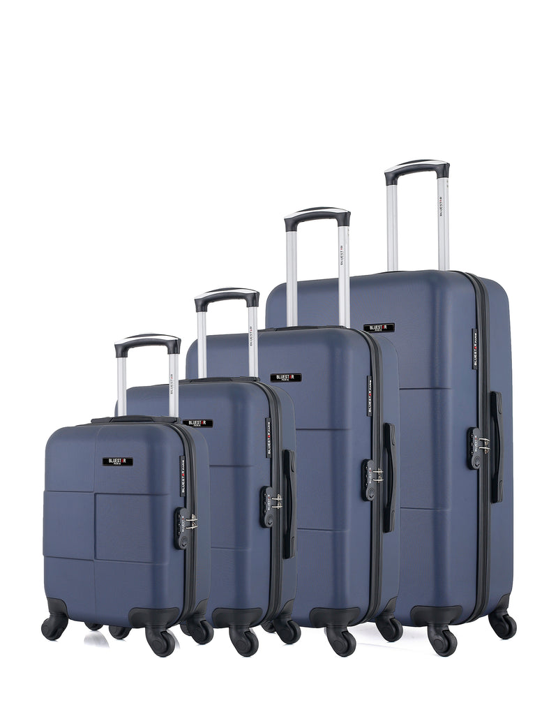 BLUESTAR - Set de 4 Valises MIAMI-M 75 cm 4 Roues