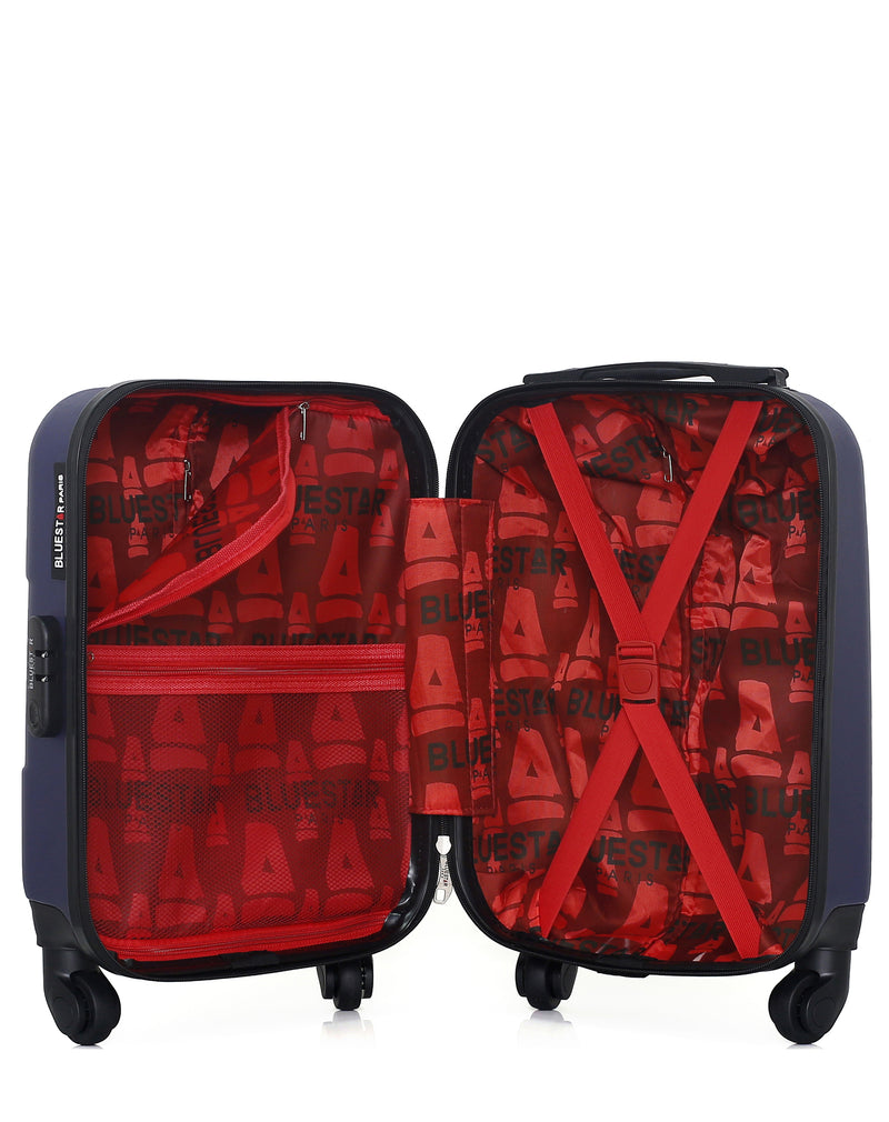 BLUESTAR - Valise Cabine XXS MIAMI 46 cm 4 Roues