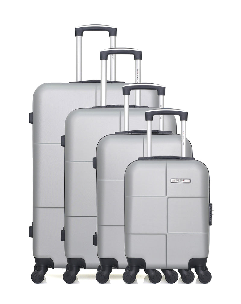 BLUESTAR - Set de 4 Valises MIAMI-M 75 cm 4 Roues
