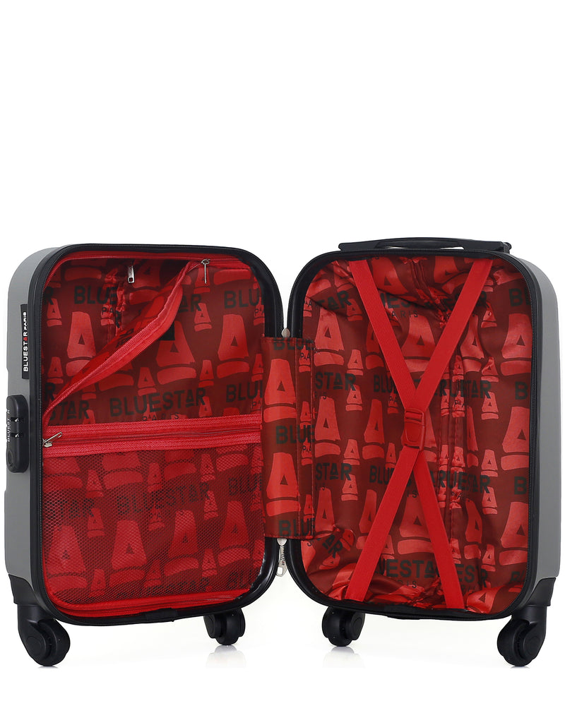BLUESTAR - Valise Cabine XXS MIAMI 46 cm 4 Roues