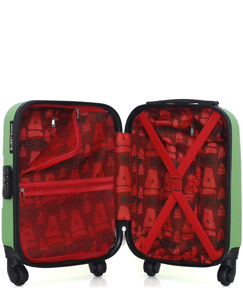 BLUESTAR - Valise Cabine XXS MIAMI 46 cm 4 Roues