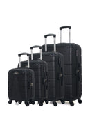 BLUESTAR - Set de 4 Valises OTTAWA-M 75 cm 4 Roues