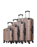 BLUESTAR - Set de 4 Valises OTTAWA-M 75 cm 4 Roues