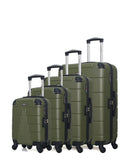 BLUESTAR - Set de 4 Valises OTTAWA-M 75 cm 4 Roues