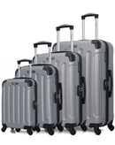BLUESTAR - Set de 4 Valises MADRID-M