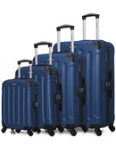 BLUESTAR - Set de 4 Valises MADRID-M