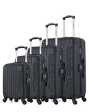 AMERICAN TRAVEL - Set de 4 Valises BUDAPEST-M