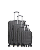 WAVE PARIS - Set de 4 Valises LENA-M