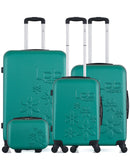 LPB LUGGAGE - Set de 4 Valises ELEONOR-C