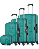 LPB LUGGAGE - Set de 4 Valises ELEONOR-C