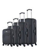 AMERICAN TRAVEL - Set de 4 Valises QUEENS-M
