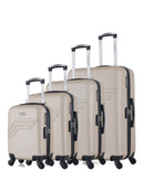 AMERICAN TRAVEL - Set de 4 Valises QUEENS-M