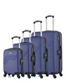 AMERICAN TRAVEL - Set de 4 Valises QUEENS-M