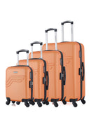 AMERICAN TRAVEL - Set de 4 Valises QUEENS-M