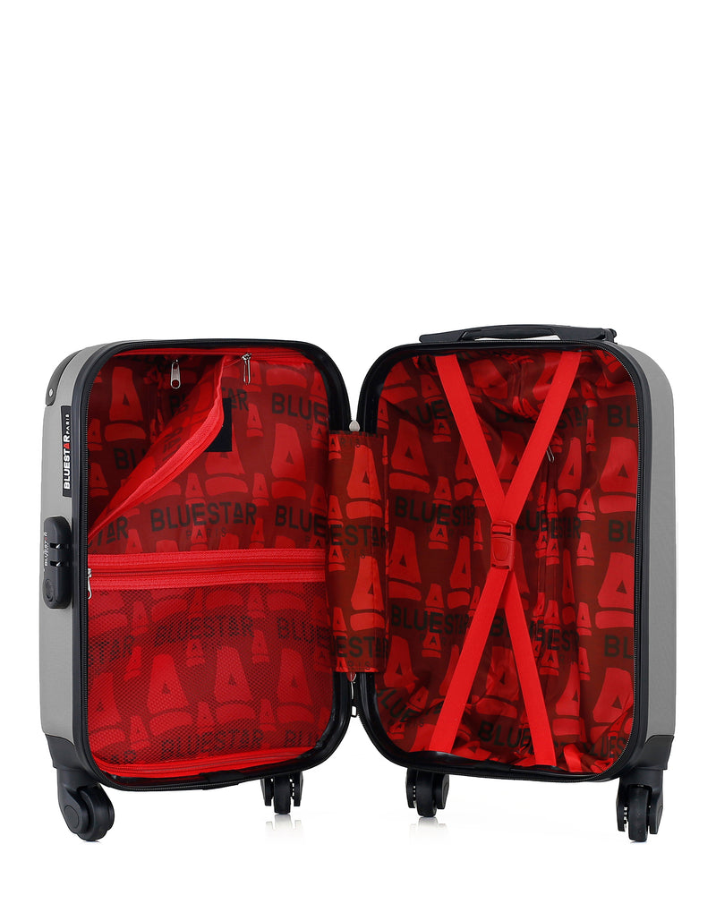 BLUESTAR - Valise Cabine XXS BUCAREST 46 cm 4 Roues