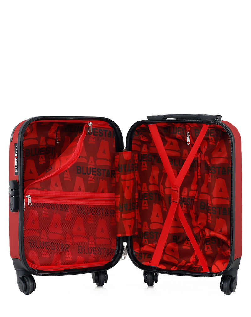 BLUESTAR - Valise Cabine XXS BUCAREST 46 cm 4 Roues