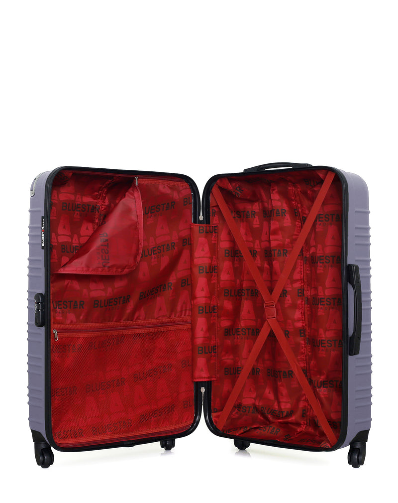 BLUESTAR - Set de 4 Valises LIMA-C 75 cm 4 Roues