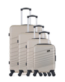 WAVE PARIS - Set de 4 Valises TIGRE-M