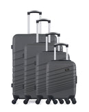 WAVE PARIS - Set de 4 Valises TIGRE-M