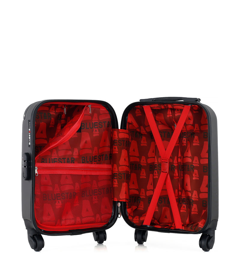 BLUESTAR - Valise Cabine XXS BUCAREST 46 cm 4 Roues