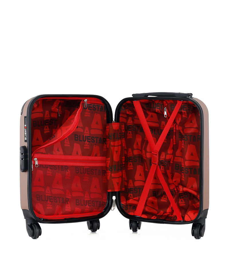 BLUESTAR - Valise Cabine XXS BUCAREST 46 cm 4 Roues