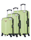 LPB LUGGAGE - Set de 3 Valises AMELIE-A 70 cm 4 Roues