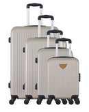 LPB LUGGAGE - Set de 4 Valises AGATA-M