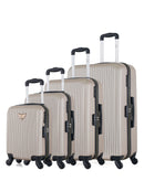 LPB LUGGAGE - Set de 4 Valises AGATA-M