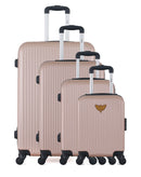 LPB LUGGAGE - Set de 4 Valises AGATA-M