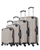 AMERICAN TRAVEL - Set de 4 Valises BUDAPEST-M