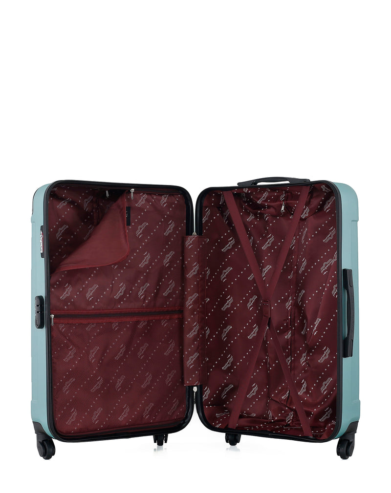 AMERICAN TRAVEL - Set de 3 Valises HARLEM-A 70 cm 4 Roues