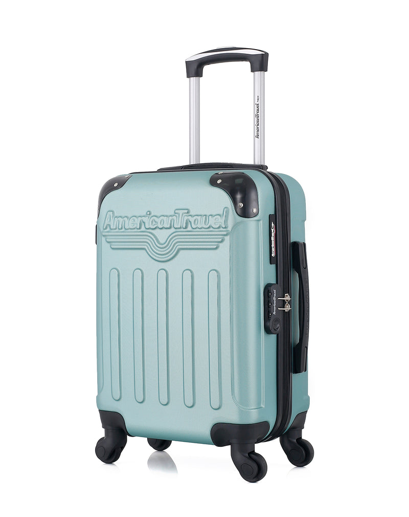 AMERICAN TRAVEL - Valise Cabine XS HARLEM-E 50 cm 4 Roues
