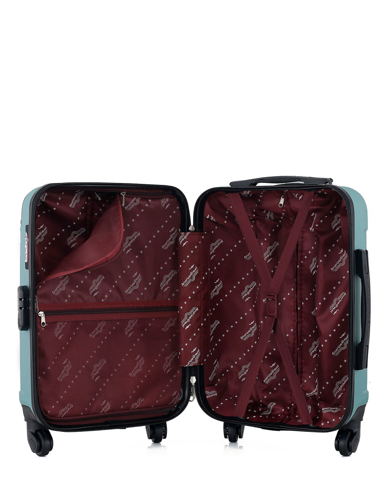 AMERICAN TRAVEL - Valise Cabine XS HARLEM-E 50 cm 4 Roues