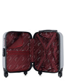 AMERICAN TRAVEL  -  Lot de 3  -  Valises grand format SPRINGFIELD , weekend SPRINGFIELD et cabine XXS BROOKLYN