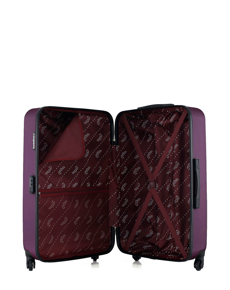 AMERICAN TRAVEL - Set de 4 Valises BROOKLYN-M 75 cm 4 Roues