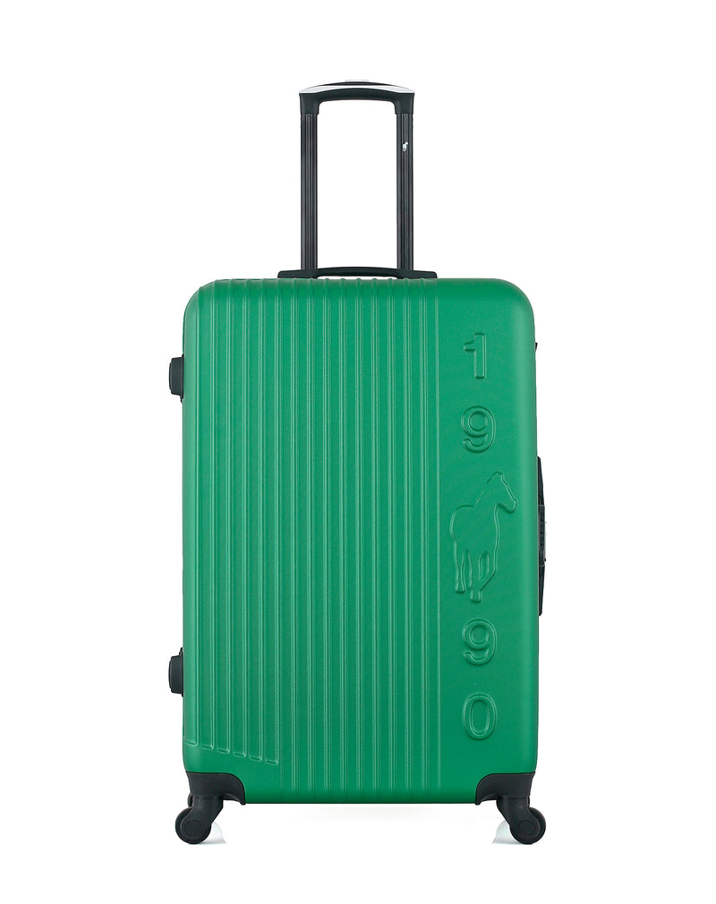 GENTLEMAN FARMER - Valise Grand Format ABS LIAM 4 Roues 75 cm
