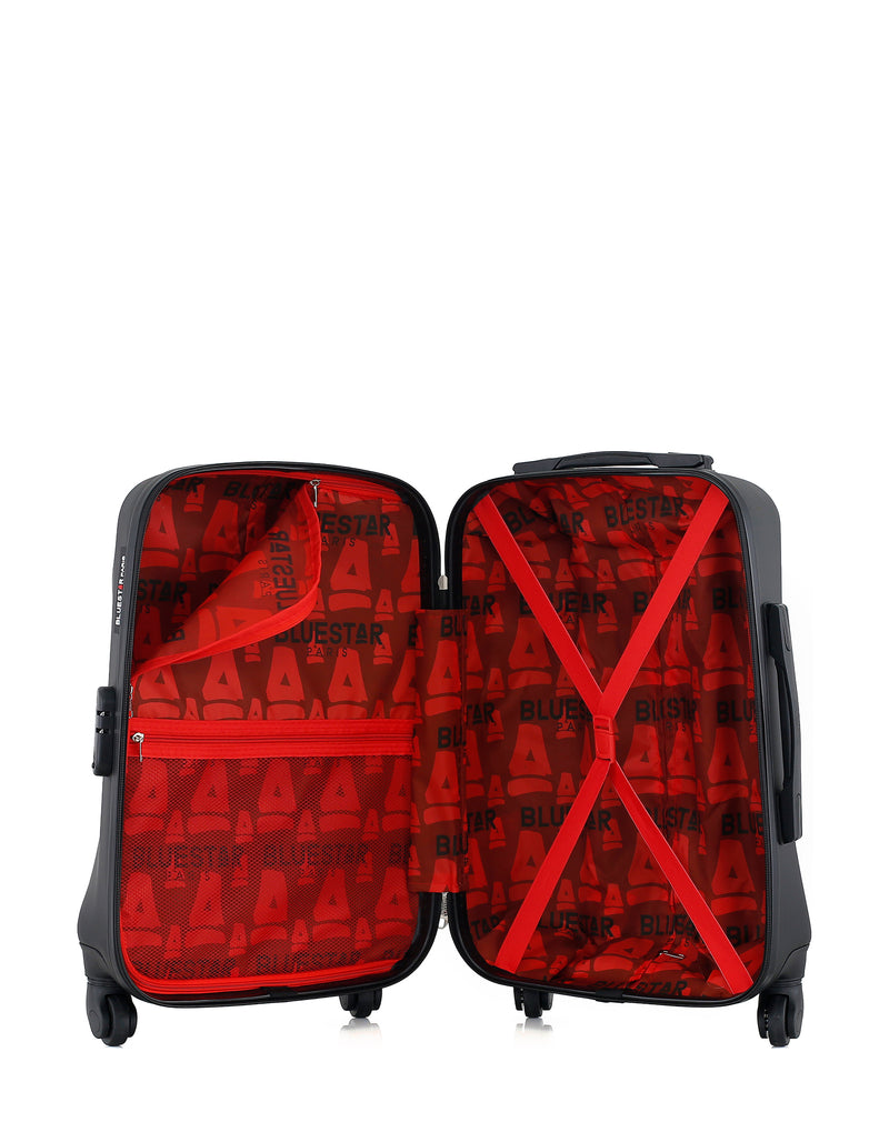 BLUESTAR - Valise Cabine GARIBALDI 55 cm 4 Roues