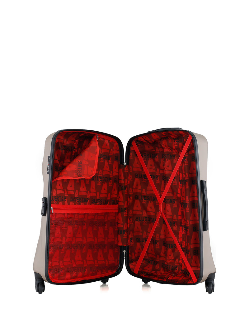BLUESTAR - Set de 4 Valises GARIBALDI-M 75 cm 4 Roues