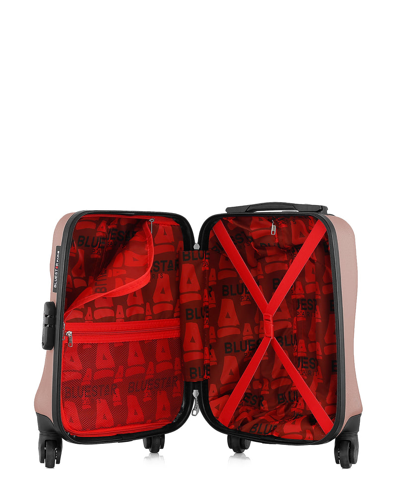BLUESTAR - Valise Cabine XXS GARIBALDI 46 cm 4 Roues