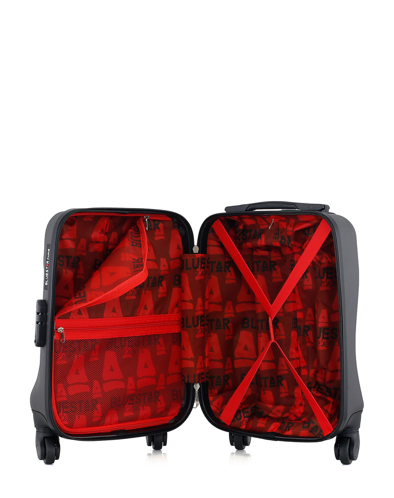 BLUESTAR - Valise Cabine XXS GARIBALDI 46 cm 4 Roues