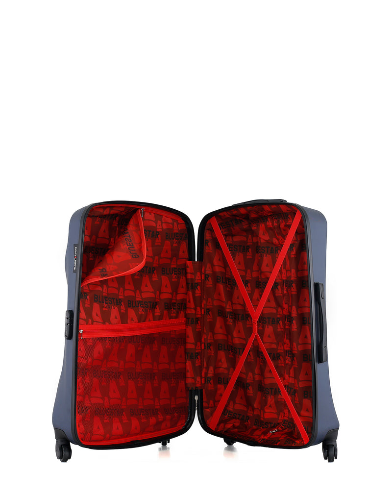 BLUESTAR - Set de 4 Valises GARIBALDI-M 75 cm 4 Roues