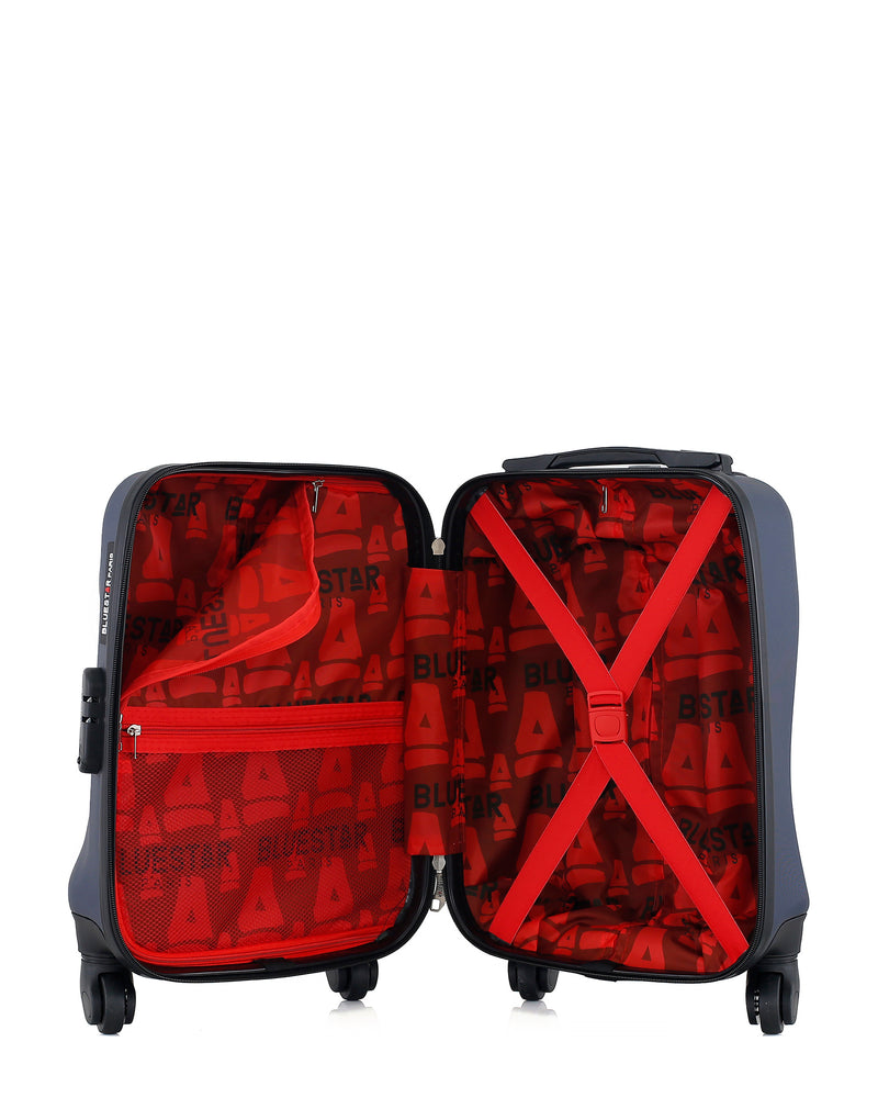 BLUESTAR - Valise Cabine XXS GARIBALDI 46 cm 4 Roues