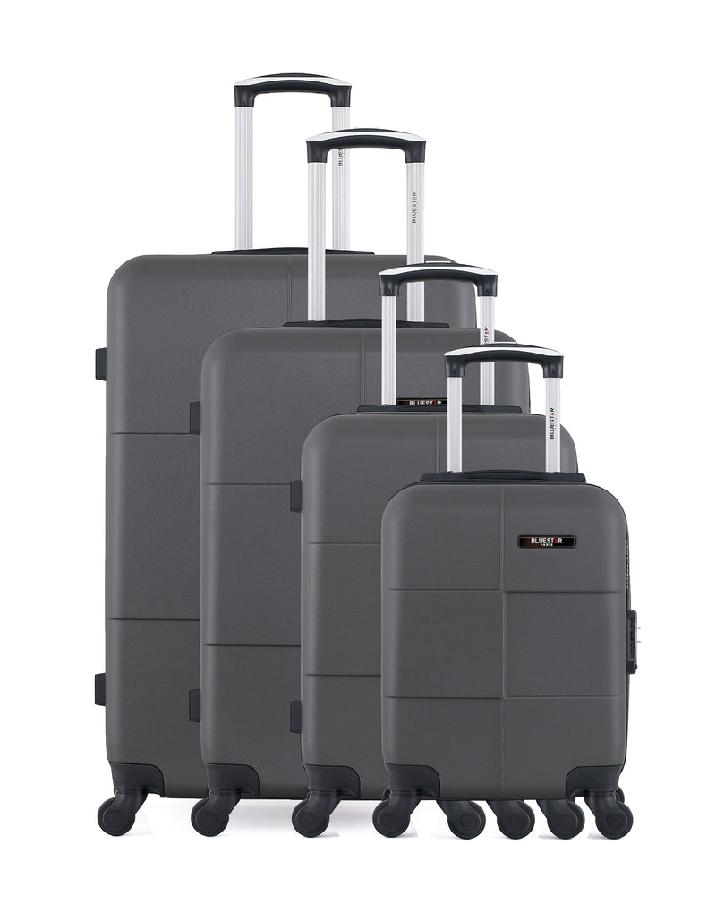 BLUESTAR - Set de 4 Valises MIAMI-M 75 cm 4 Roues