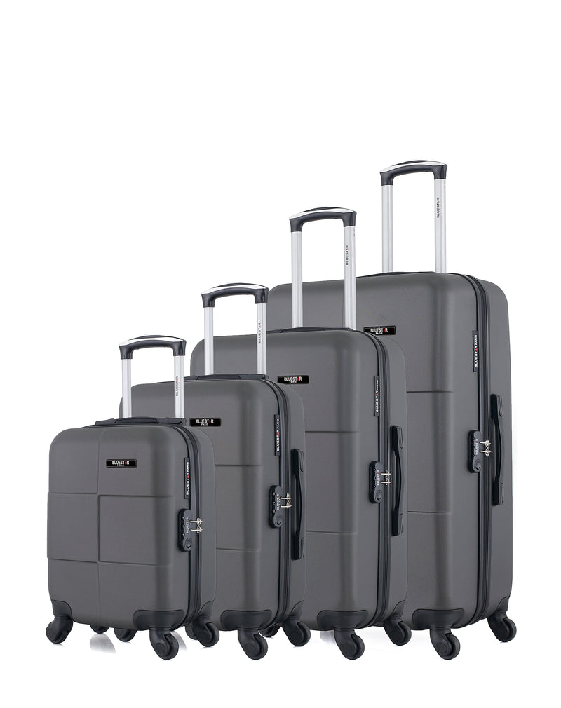 BLUESTAR - Set de 4 Valises MIAMI-M 75 cm 4 Roues