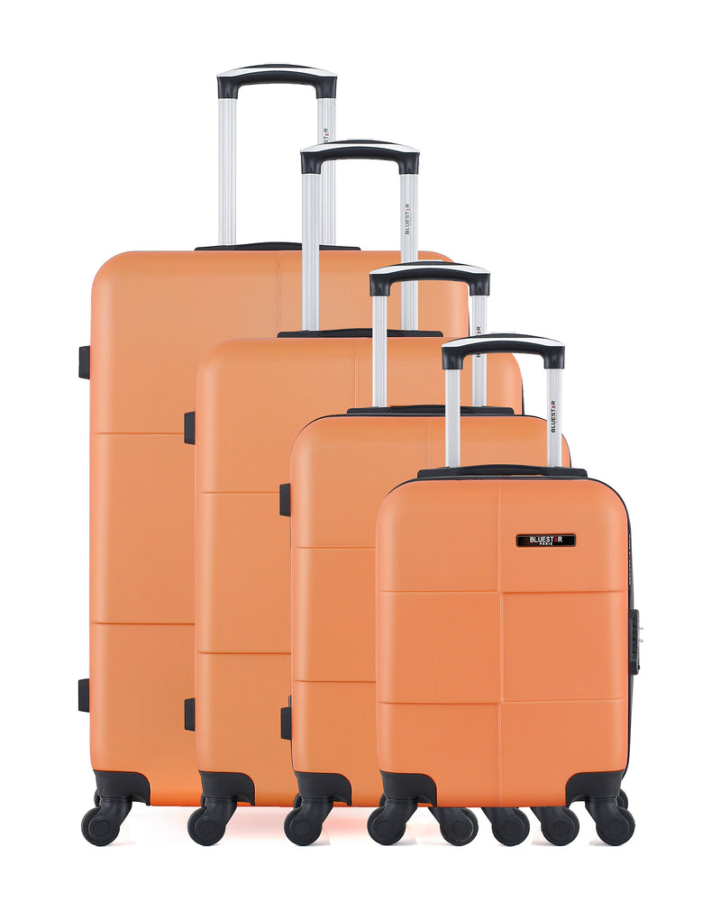 BLUESTAR - Set de 4 Valises MIAMI-M 75 cm 4 Roues