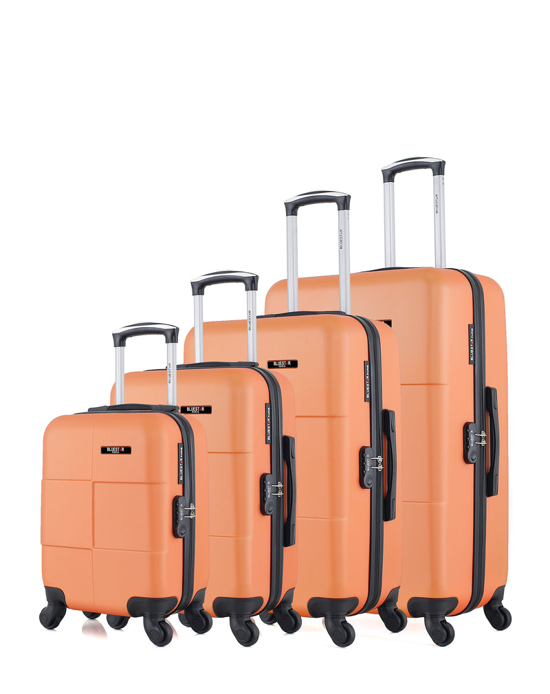 BLUESTAR - Set de 4 Valises MIAMI-M 75 cm 4 Roues