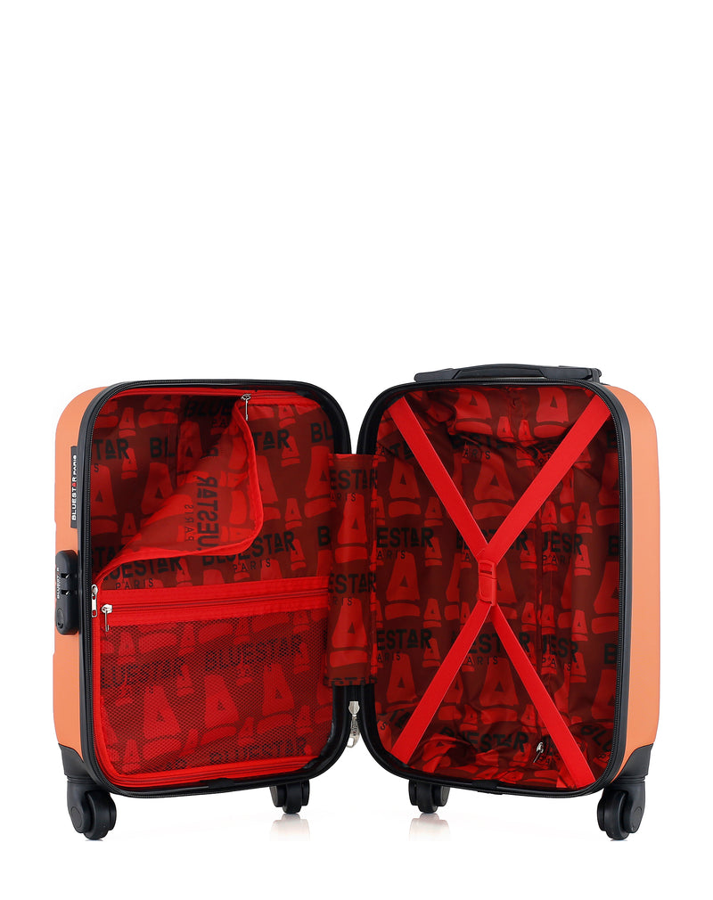 BLUESTAR - Valise Cabine XXS MIAMI 46 cm 4 Roues