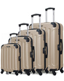 BLUESTAR - Set de 4 Valises MADRID-M