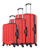 AMERICAN TRAVEL - Set de 3 Valises BRONX