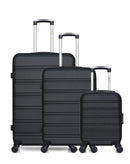 HERO - Lot de 3 - Valises grand format, weekend et cabine XXS RENOSO